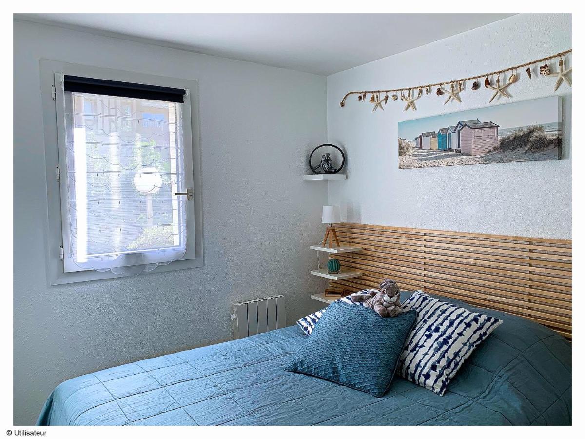 Cabourg, Appartement Plain Pied Avec Terrasse Acces Direct A La Plage ภายนอก รูปภาพ